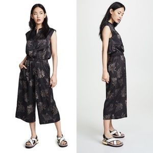 VINCE. Woodblock Floral Jumpsuit - size M